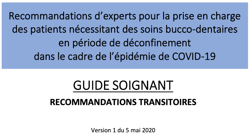 Covid19 Guidesoignant v1 05052020